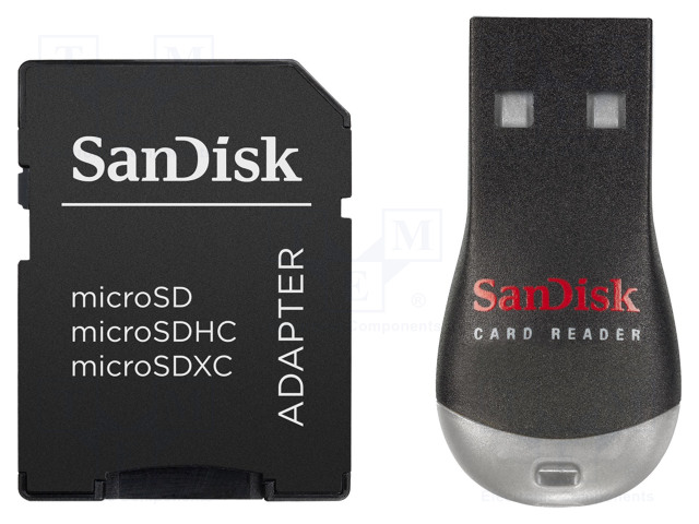 Card reader: external; USB 2.0; Communication: USB