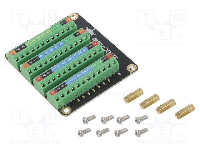 Module: extension; connectors; 7÷24VDC; 65x56.5mm; 26AWG÷16AWG