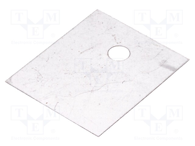 Heat transfer pad: mica; TOP3; 0.4K/W; L: 20.5mm; W: 17.5mm