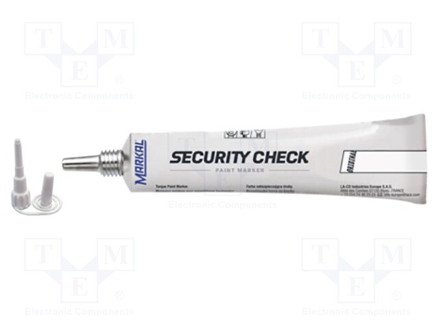 Paint; white; Security Check Paint Marker; 20÷70°C