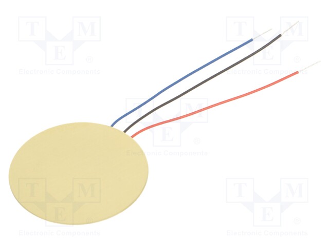 Sound transducer: piezo; without built-in generator; 4.6kHz