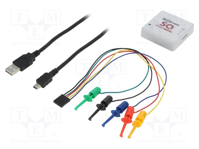 Logic analyser; Channels: 4; Band: ≤100MHz; Mem.length: 2Mpts; 50V