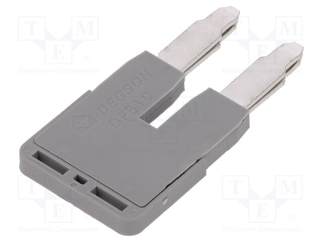 Comb bridge; Application: DS10; ways: 2; grey