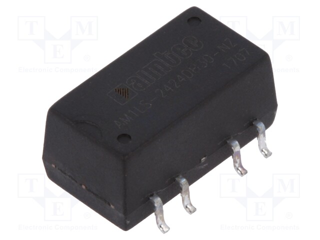 Converter: DC/DC; 1W; Uin: 21.6÷26.4V; Uout: 24VDC; Uout2: -24VDC