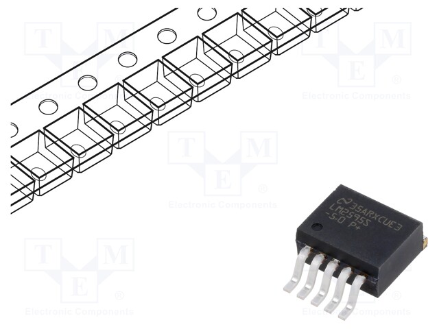 Buck (Step Down) Switching Regulator, Fixed, 4.5V to 40V In, 5V And 1A Out, 150 kHz, TO-263-5