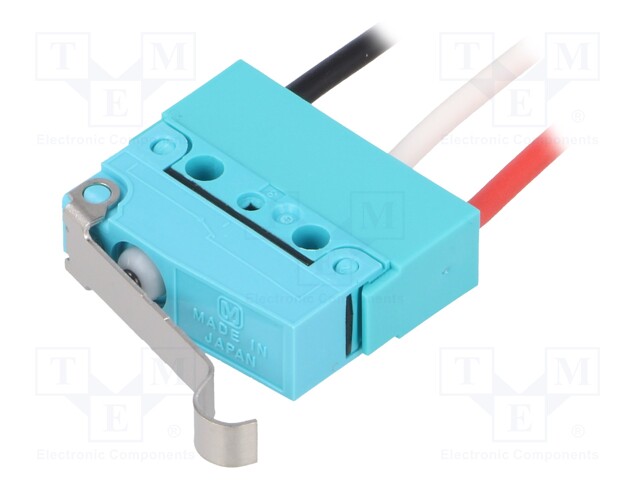 Microswitch SNAP ACTION; with lever with roller simulation