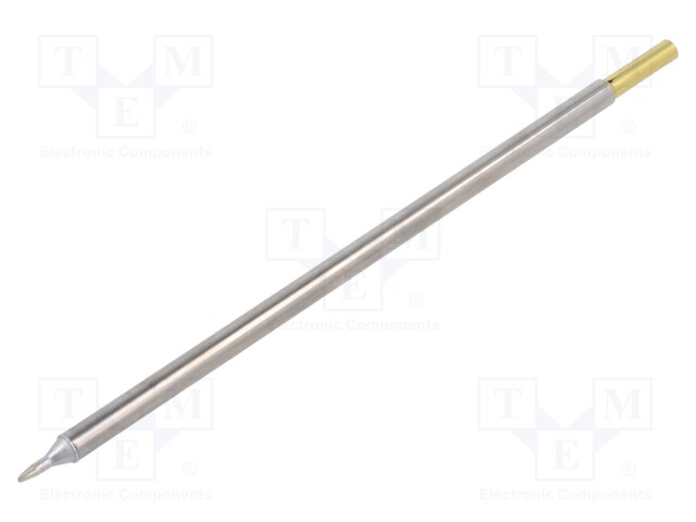 Tip; chisel,elongated; 1mm; 302°C; for soldering station