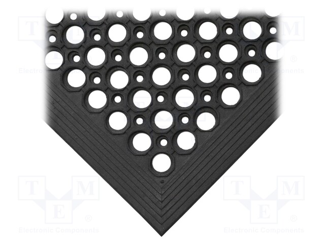 Entrance mat; Width: 0.8m; L: 1.2m; Mat: rubber,nitryl; Thk: 14mm