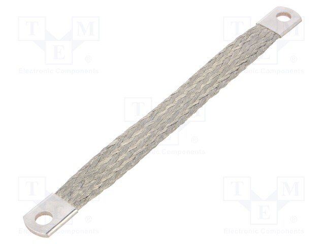 Braids; 0.2m; -20÷125°C; 25mm2; Ø1: 8.5mm; Ø2: 8.5mm