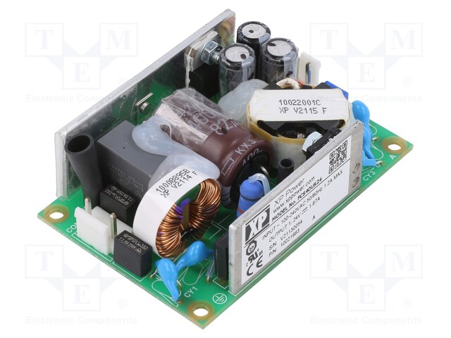 Power supply: switched-mode; 40W; 80÷264VAC; OUT: 1; 24VDC; 1.67A