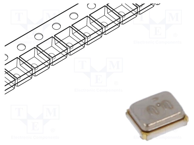 Resonator: ceramic; 8pF; ESR: 100Ω; SMD; -30÷85°C; 2x1.6x0.65mm