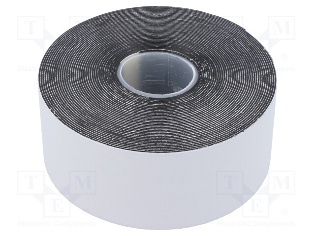 Tape: self-amalgamating; black; 38mm; L: 7m; Thk: 0.75mm; -40÷100°C