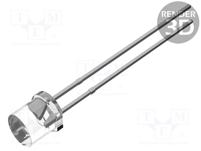 Photoresistor; 5.8mm; λp max: 850nm; 30V; Lens: transparent