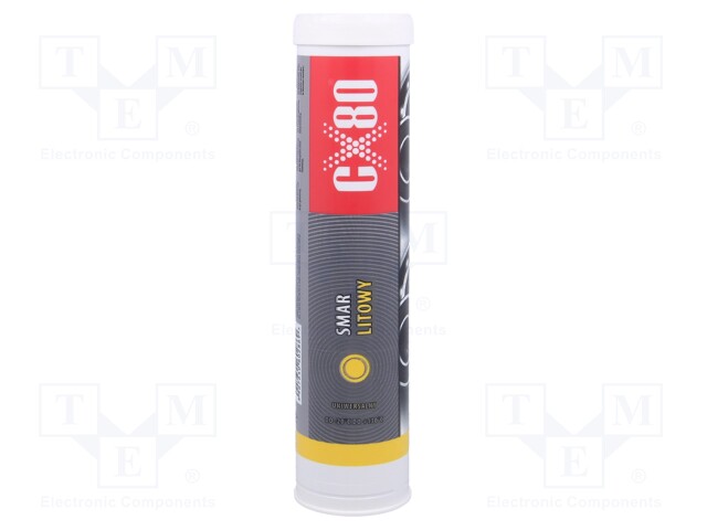 Grease; light-brown; paste; Ingredients: lithium soap; cartridge