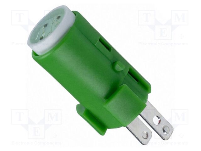Colour: green; 12VDC; 12VAC; A16; Accessories: illuminating unit