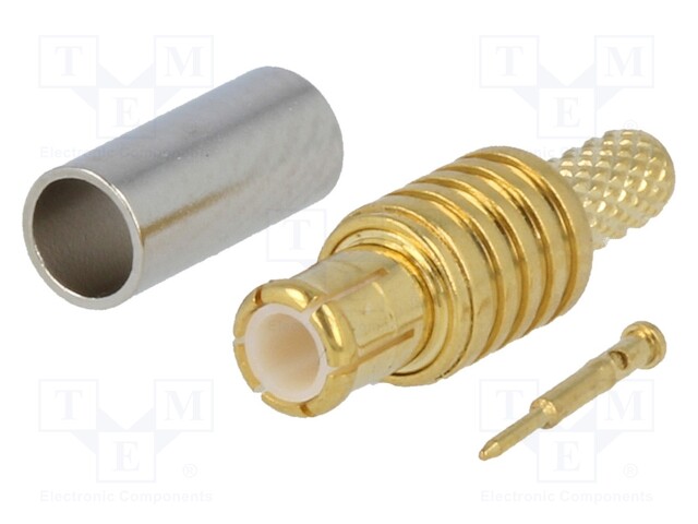 Plug; antenna; MCX-A; straight