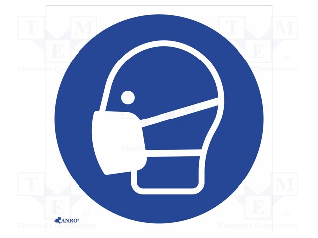 Safety sign; regulatory; Mat: self-adhesive folie; W: 200mm