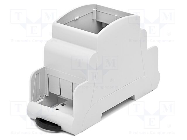 Enclosure: for DIN rail mounting; No.of mod: 2