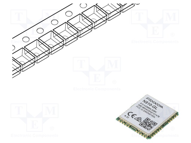 Module: GSM; Down: 158.5kbps; 4G; LCC42; LTE Cat.NB1,LTE Cat.NB2