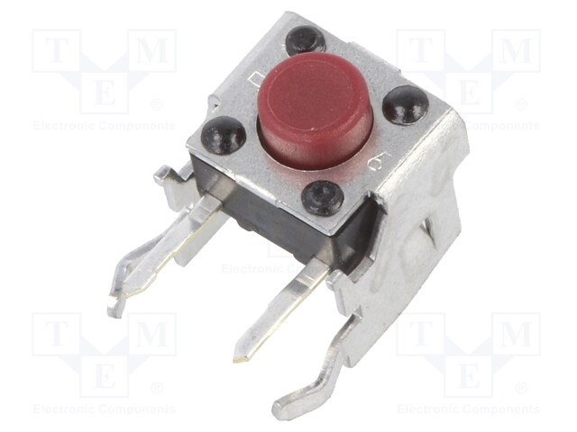Microswitch TACT; SPST; Pos: 2; 0.02A/15VDC; THT; none; 1N; 3.85mm