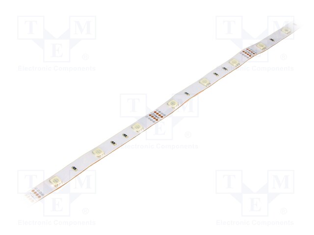 LED tape; RGB; LED/m: 60; SMD; 5060; 12V; W: 10mm; 120°; in jacket