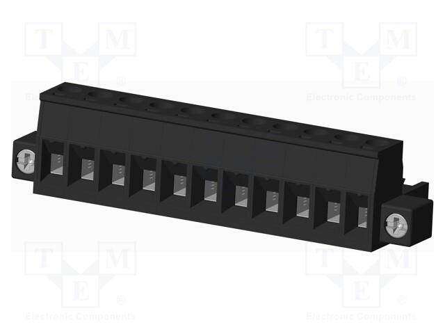 Connector: pluggable terminal block; plug; female; straight; 300V