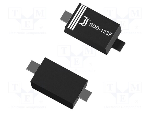 Diode: Zener; 0.5W; 3V; SMD; reel,tape; SOD123F; single diode