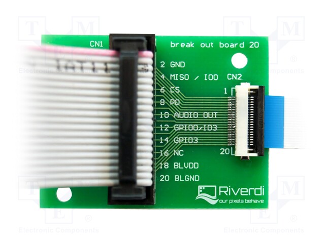 Adapter; Features: ZIF 20pin socket