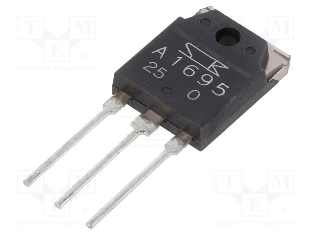 Transistor: PNP; bipolar; 140V; 10A; 80W; SOT93
