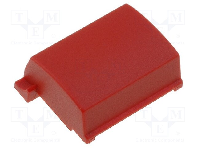 Button; red; Application: MEC3ATH9; Mat: plastic