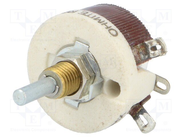 Potentiometer: shaft; 500Ω; 12.5W; 3.18mm; Shaft: smooth; wirewound