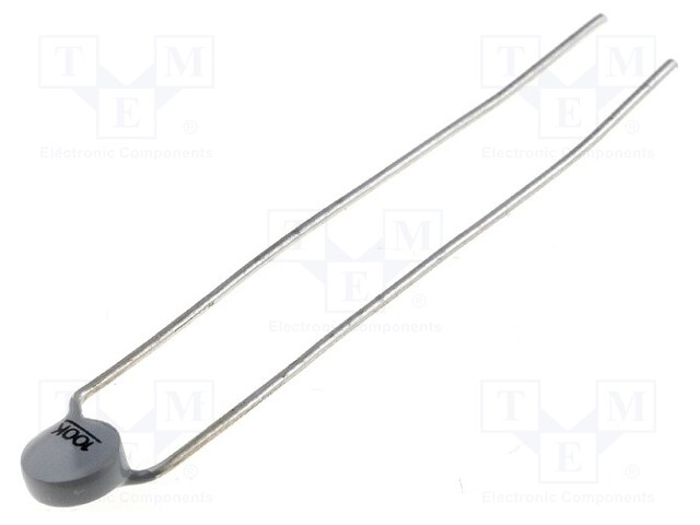 NTC thermistor; 100kΩ; THT; -55÷125°C; 450mW