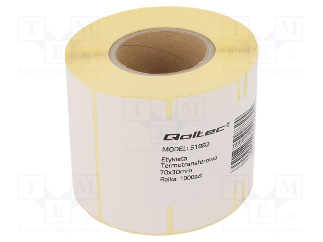 Label; white; Character colour: black; No.of labels: 1000pcs.