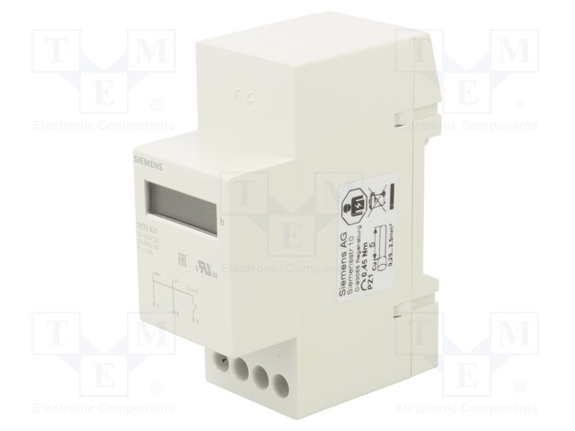 Counter: electronical; LCD; working time; Range: 99999,99h; IP20