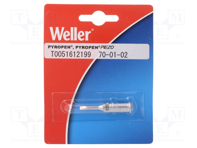 Tip; chisel; 3mm; for  WEL.1605999 soldering iron