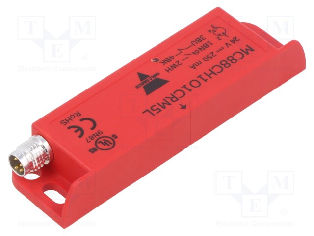 Sensor: inductive; IP67; 12÷24VDC; 12÷24VAC; 250mA; -25÷80°C; PIN: 4