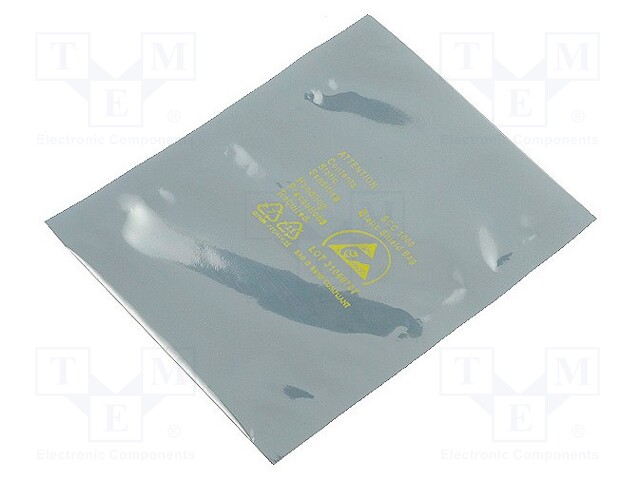 Protection bag; ESD; L: 609mm; W: 406mm; D: 79um; Features: open