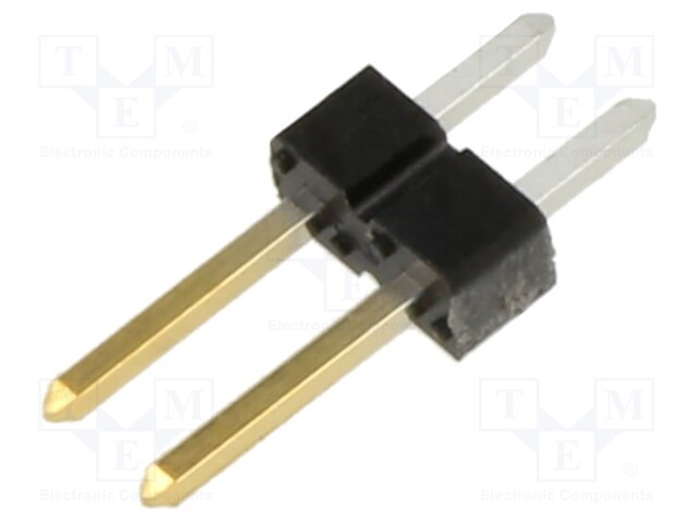 Socket; IDC; male; PIN: 10; straight; THT; gold-plated; 2.54mm