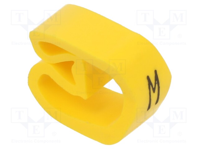 Markers for cables and wires; Label symbol: M; 8÷16mm; PVC; PA