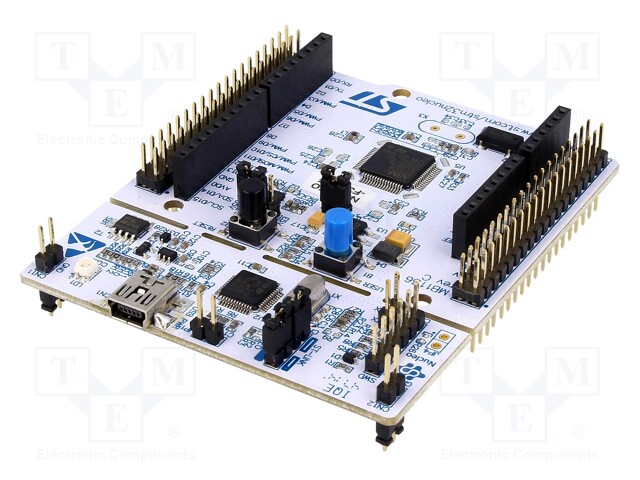 Dev.kit: STM32; STM32F303RET6; Add-on connectors: 2