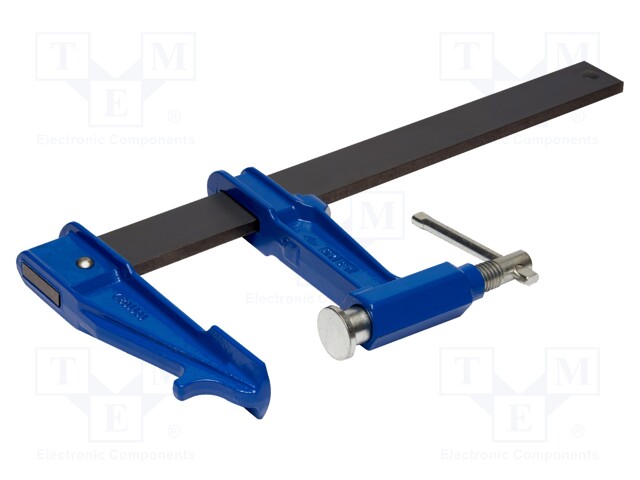 Parallel clamp; with thumbwheel; Grip capac: max.800mm; D: 120mm