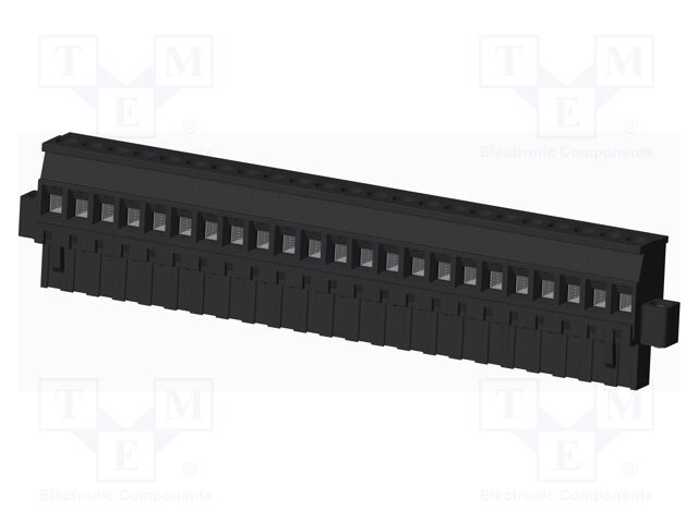 Connector: pluggable terminal block; plug; female; angled 90°