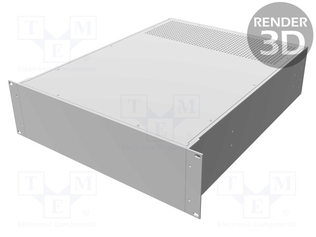 Enclosure: 19" standard; 3U; Enclos.mat: aluminium; Y: 559mm