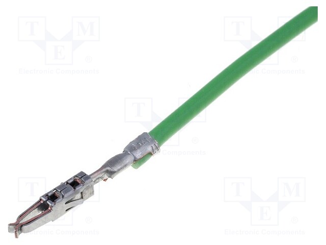 Pin fitted with wire; Mini ISO; Works with: 331441-1,331441-2