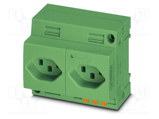 Connector: AC supply; socket; female; 16A; PIN: 3; push-in; 250VAC