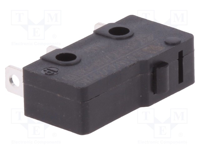 Microswitch SNAP ACTION; without lever; SPDT; 0.1A/250VAC; Pos: 2
