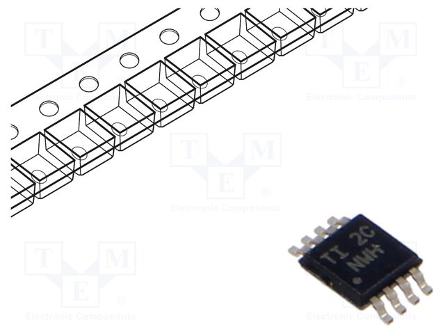 IC: interface; transceiver; half duplex,RS485; 10000kbps; VSSOP8