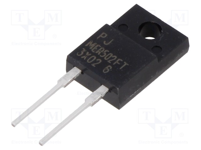 Diode: rectifying; THT; ITO220AC