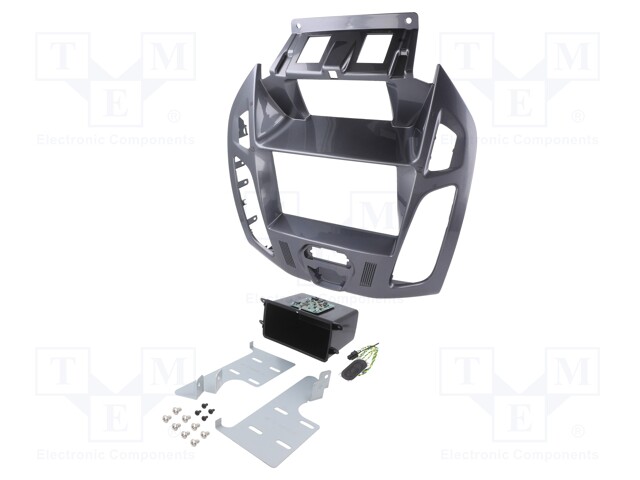 Radio mounting frame; Ford; 2 DIN; nebula