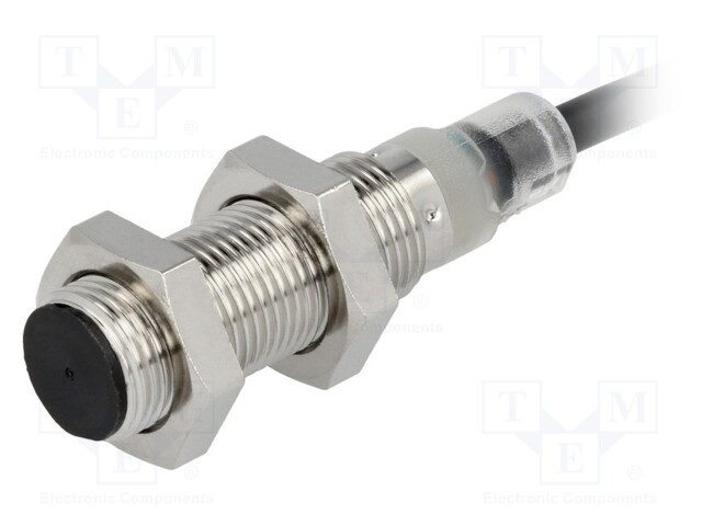 Sensor: inductive; Output conf: PNP / NC; 0÷2mm; 10÷30VDC; M12